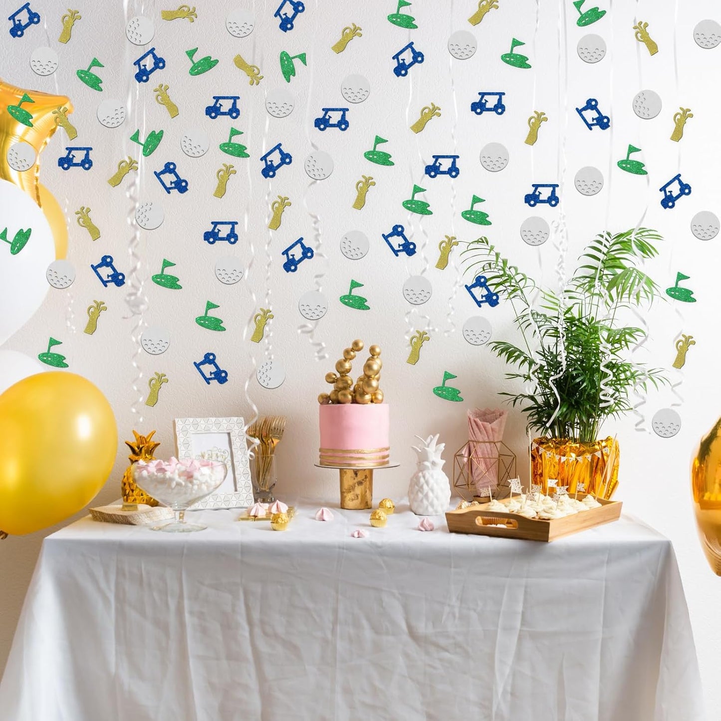 120pcs Golf Confetti - Golf Themed Table Decoration Scatters - Birthday Party Favors Kit - DIY Crafts