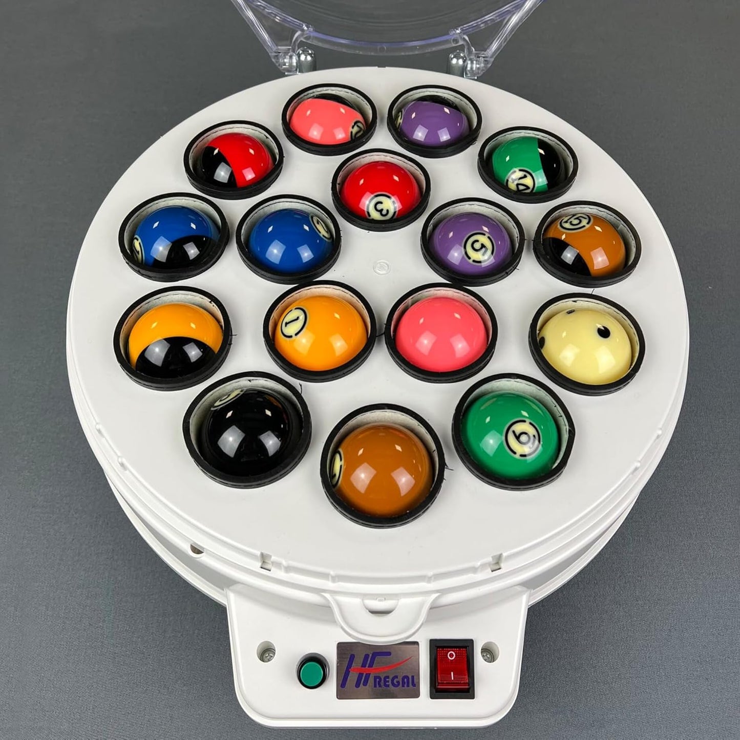 16 Laps Billiard Ball Cleaning Machine Wool Ring, Upgraded Pool Ball Cleaner Polisher with Circle Attachment Fit for Regal, Not Easy to Deform, Long Service Life, Accessories for Polishing Ball