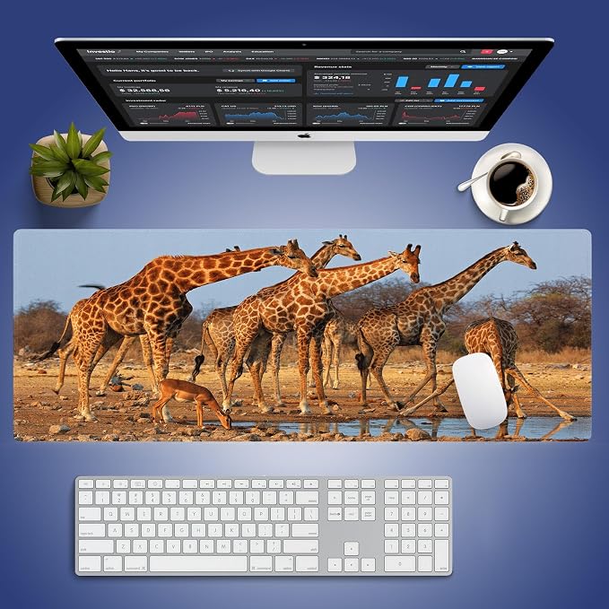Wknoon. Extra Large Gaming & Office Mouse Pad – A Group of South African - Image 6