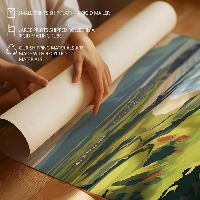 Golf Course Premium Giclee Fine Art Prints - Image 8