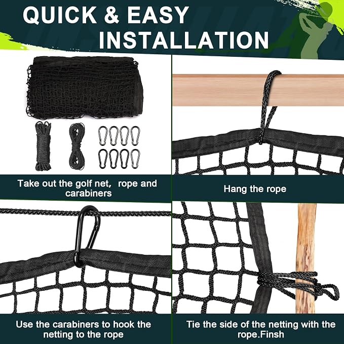 Golf Netting 7Ft, 20Ft Golf Practice Net - Image 7