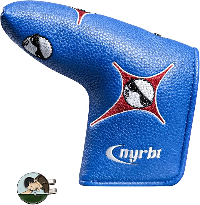 Golf Club Headcover Poker Element Embroidery Design Magnetic Closure Elegant - Image 7