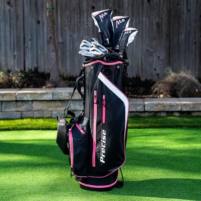 Precise M8 15-Piece Womens Golf Club Full Set, Putter & Stand Bag, Lightweight - Image 7
