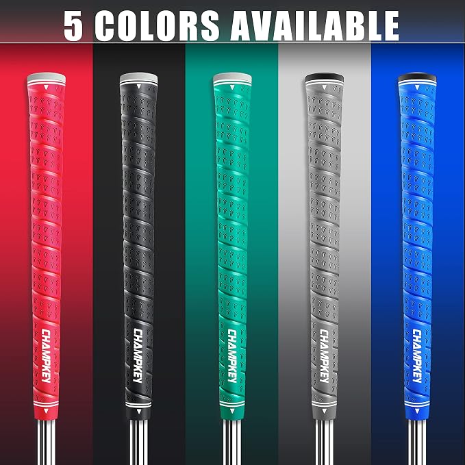 CHAMPKEY WRAP-Y Rubber Golf Grips 13 Pack Come - Image 8