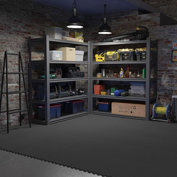 Home Gym Mat, Puzzle Exercise Mat, EVA Interlocking Foam Floor Tiles - Image 7