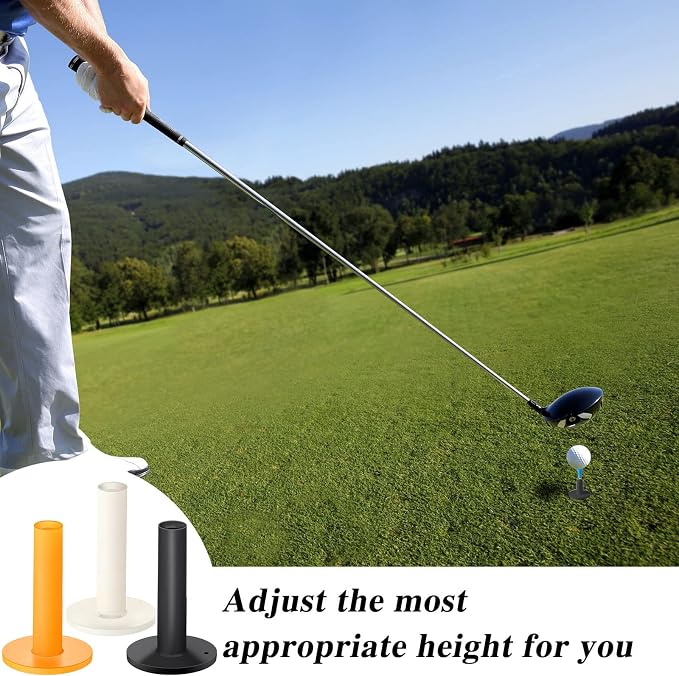 12 Pieces Golf Range Tees Set Rubber Golf Tees - Image 6