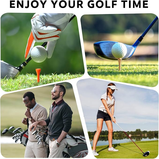 Golf Tees, 3 1/4Inch, Professional Deluxe Wooden Golf Tee, More Than 20 Colors - Image 7