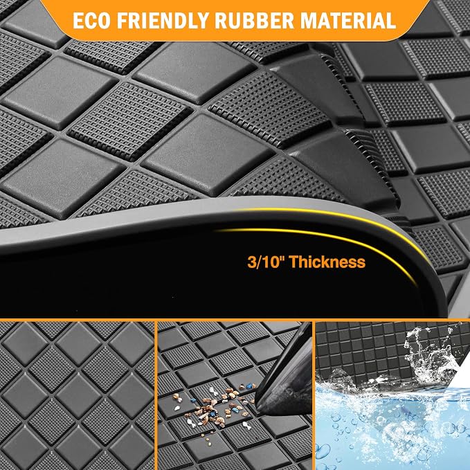 Golf Cart Floor Mat for Yamaha, Customize Non-Slip Full Coverage Liner Matt - Image 7