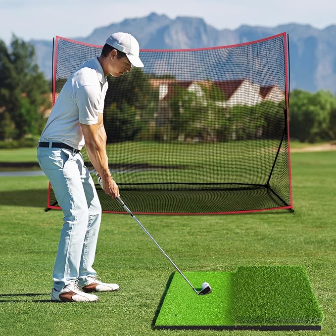 SAPLIZE Foldable Heavy-Duty Golf Hitting Mat - Image 7