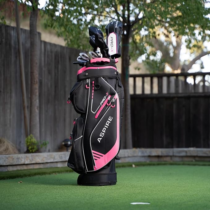 Aspire PRO-X 16-Piece Womens Golf Club Set, Includes Titanium F Driver - Image 7