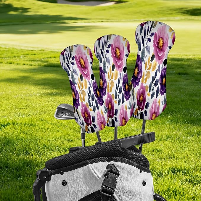 Funny Butterfly Colorful Golf Head Covers - Image 9