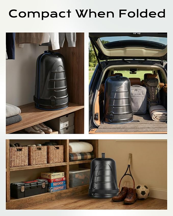 Golf Travel Bag with Hard Shell ABS Top - Image 9