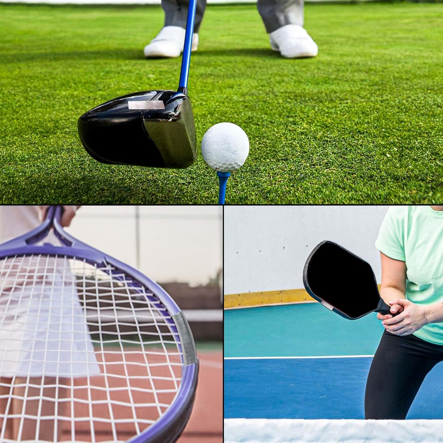 0.5 Grams Per Inch High Density Lead Tape | 1/2''x 100'' Adhesive Lead Tape | Add Swing Weight for Golf Tennis Racket Pickleball Paddle Adjust Weight