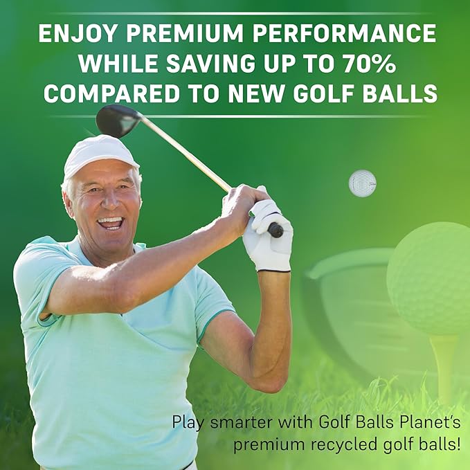 Golf Ball Planet Pro V1x 2023 3A/Good Recycled Used Golf Balls - Image 5