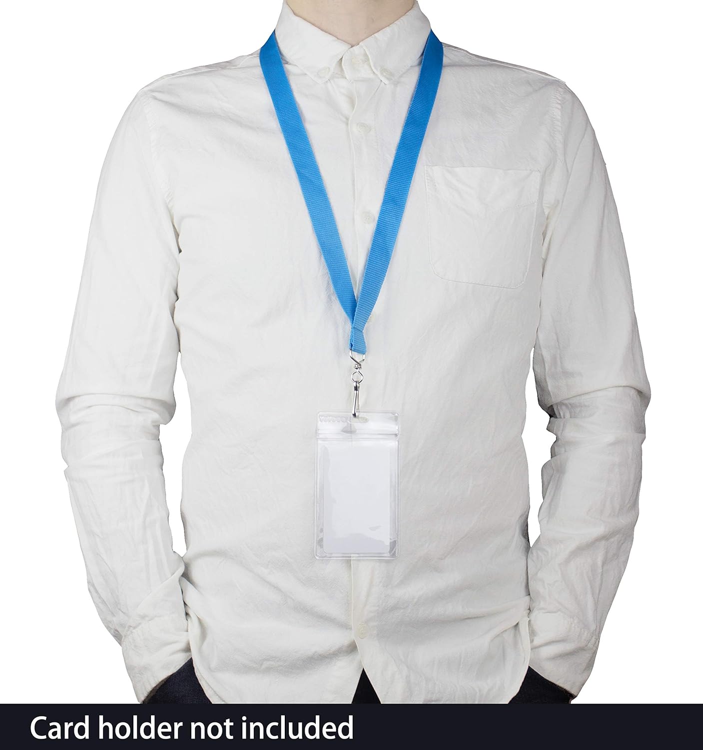 12 Pack Breakaway Lanyards for ID Badge Holder, Durable Neck Straps for Schools, Office, Cruise, Assorted 6