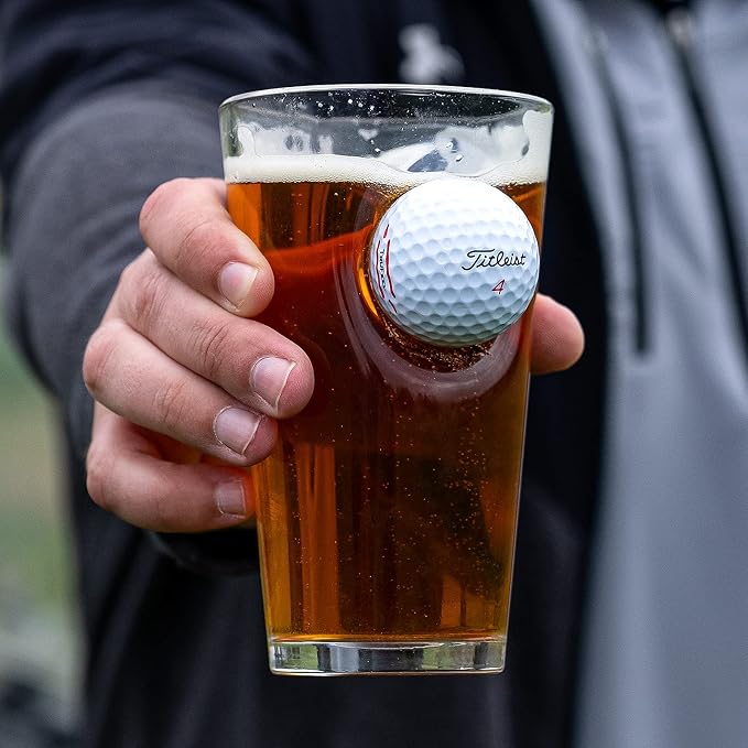 BenShot Golf Ball Pint Glass - 16oz | Made in the USA - Image 8