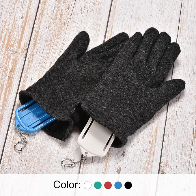PATIKIL Golf Gloves Stretcher, 2 Pack Plastic Keeper Support Rack Holder Dryer - Image 5