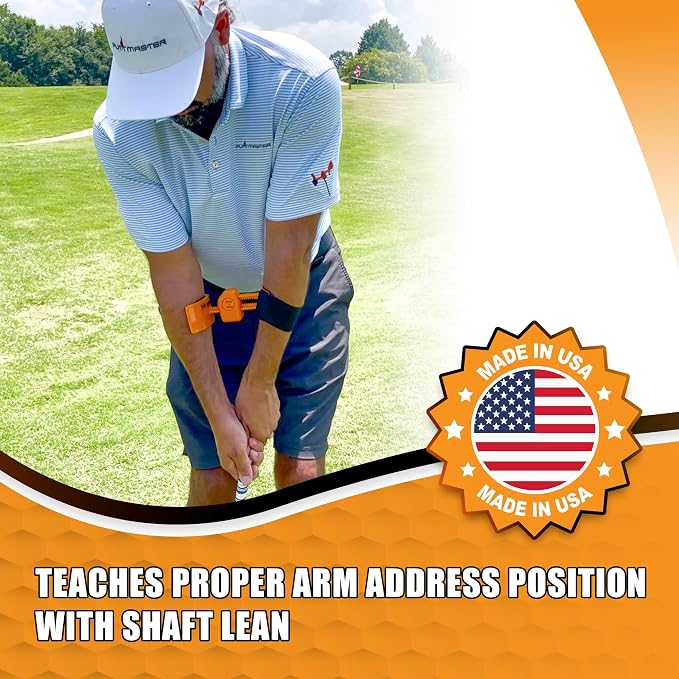 Orange Whip Golf Putting Aid Trainer, Patented Short Game Golf Swing Training - Image 5
