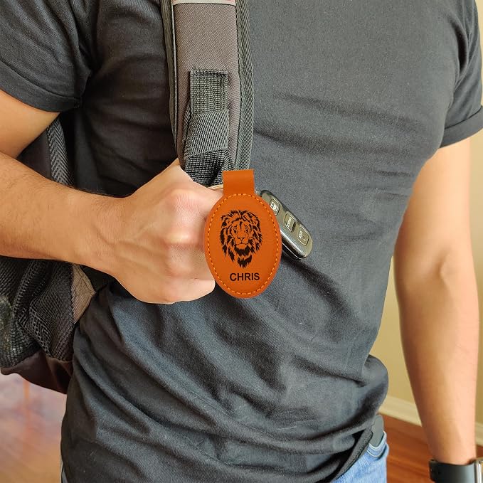LaserGram Oval Keychain, Water Polo, Personalized Engraving Included - Image 7