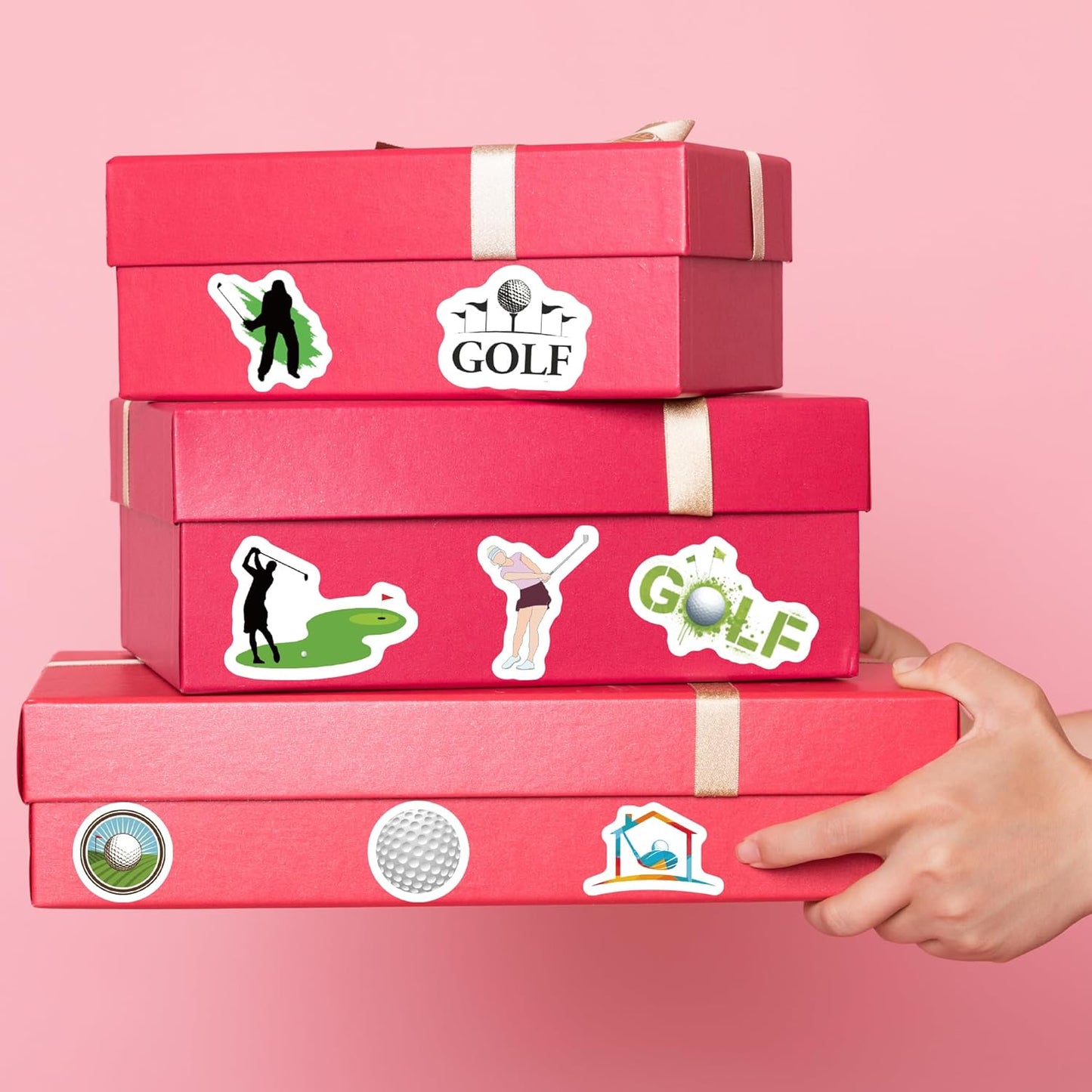 1200+PCS Golf Stickers -Golf Theme Stickers Party Supplies Decorations Outdoor Sport Birthday Baby Shower Party Favors