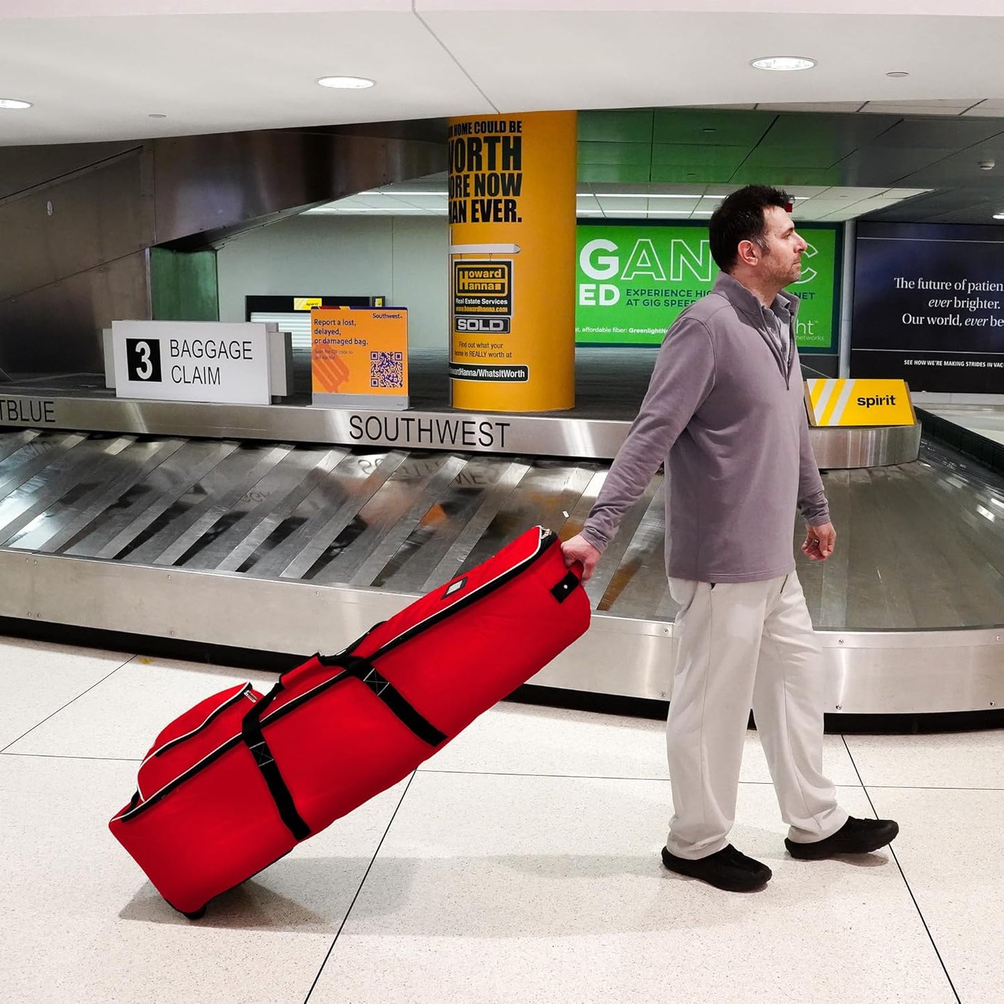 Izzo Deluxe Golf Travel Bag