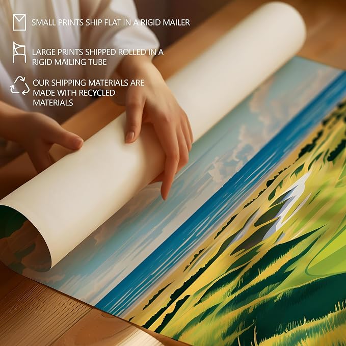 Golf Course Premium Giclee Fine Art Prints - Image 8