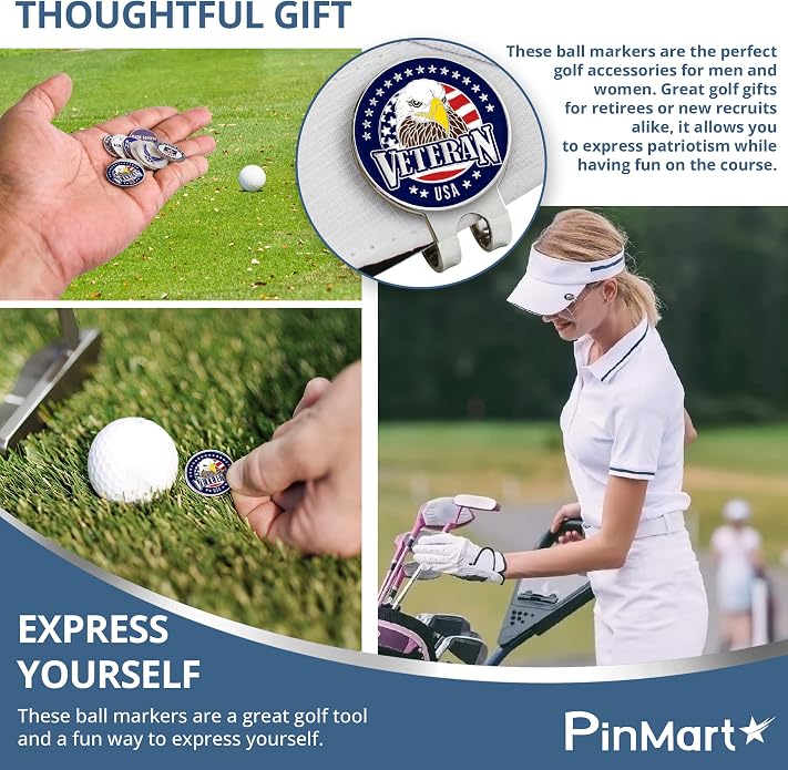 PinMart’s Officially Licensed United States Veteran Bundle Pack of 9 Golf Ball - Image 6