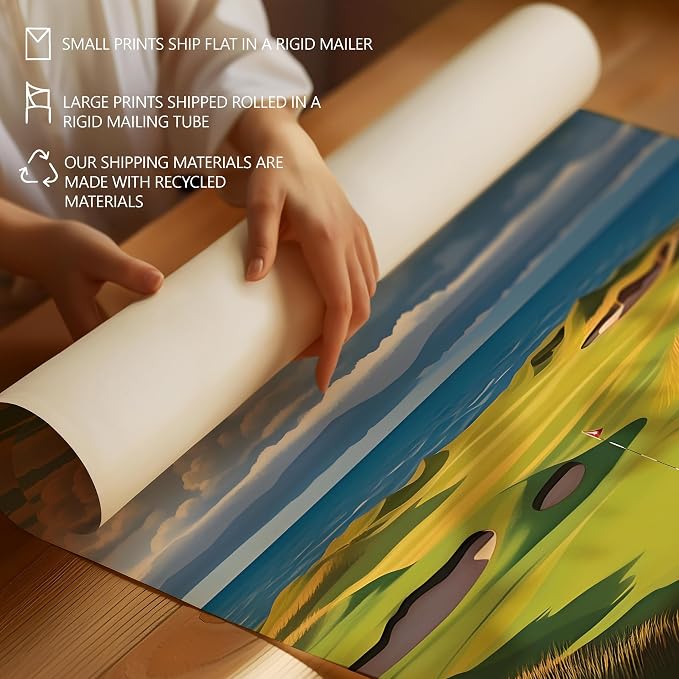 Golf Course Premium Giclee Fine Art Prints - Image 8