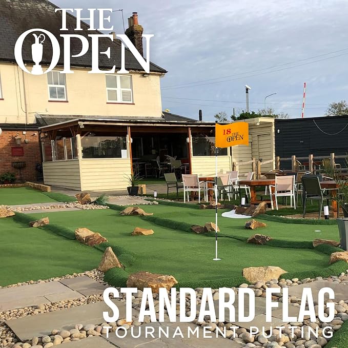 Standard TheOpen Golf Flag, Tube Insert, 14x20 Inch 420D Nylon Dual-Sided - Image 7
