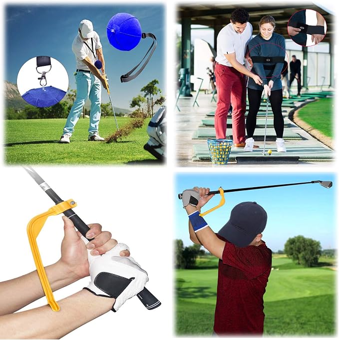 Amy Sport Golf Swing Training Aid Wrist Hinge Adjustable Arm Band - Image 7