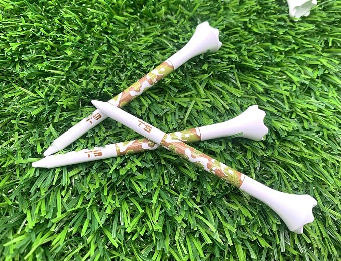 TRUESTRIKE Premium USA Golf Tees – 100-Pack Durable 3¼" / 2¾" Plastic Tees – - Image 4