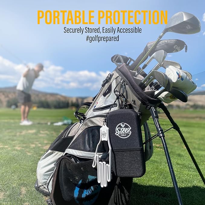 Accessory Case - Golf Bag Organizer. Airtight, Water-Resistant, Protective Hard - Image 6