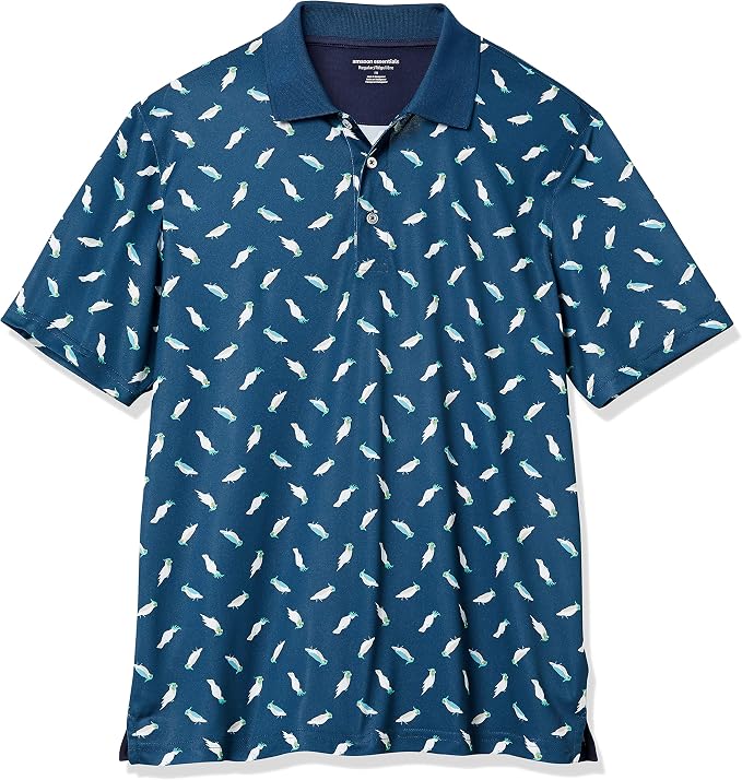 Amazon Essentials Mens Golf Polo Shirt, Moisture-Wicking Quick Dry, Short Sleeve - Image 6