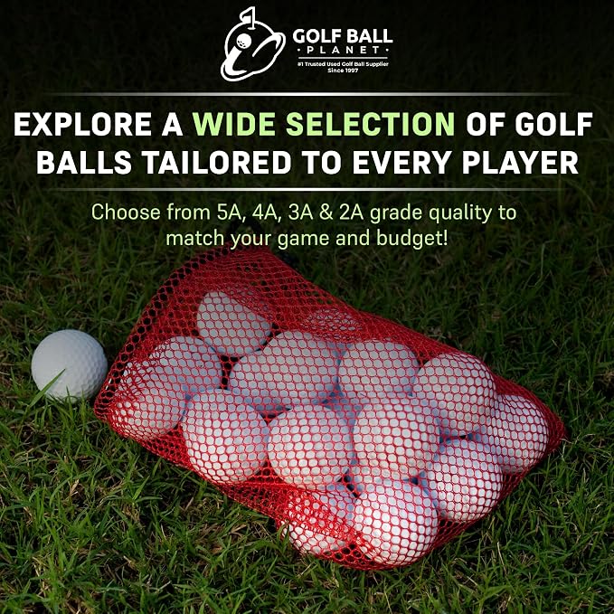Golf Ball Planet Pro V1x 2023 4A/Near Mint Recycled Used Golf Balls - Image 7