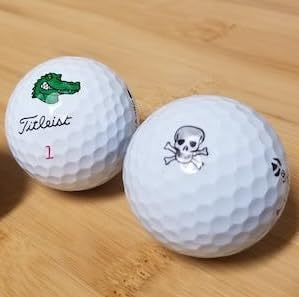 Golfdotz - USGA Rule Conforming Novelty Golf Ball Markers, Golf Ball Stickers - Image 4