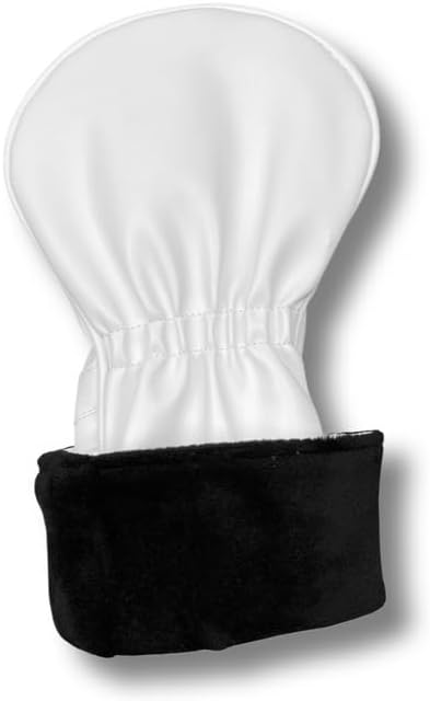 Vintage Golf Club Head Covers – 3 Pack Set – Premium Classic PU Leather – Fits - Image 7