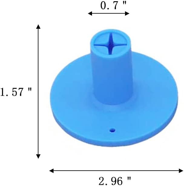 Golf Rubber Tee Holder Set for Golf Driving Range Tee Practice Tool Pack of 5 - Image 3