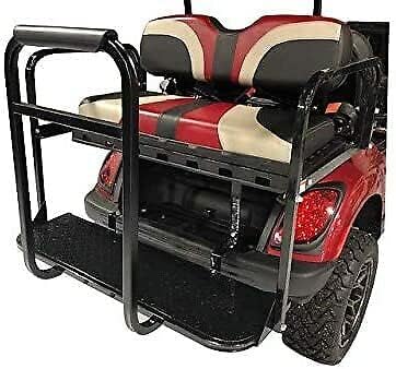 GTW Deluxe Rear Seat Grab Bar for EZGO, Yamaha, and Club Car Golf Carts | No Drilling Required on GTW MACH Seats