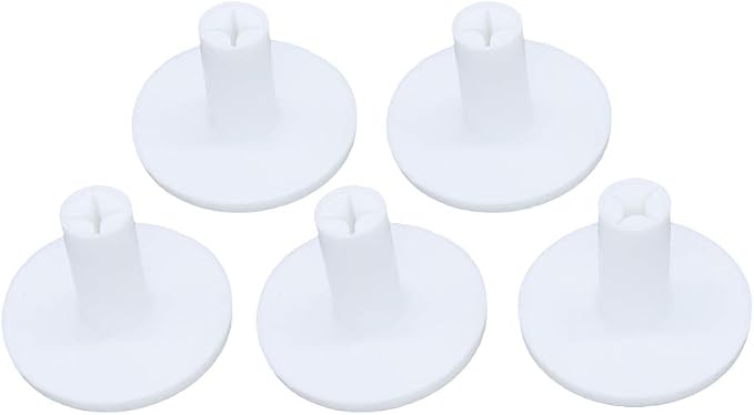 Golf Rubber Tee Holder Set for Golf Driving Range Tee Practice Tool Pack of 5 by QHALEN