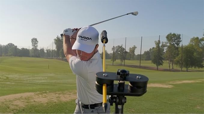 Golf Swing Trainer with Adjustable Tripod – Swing Speed Trainer, 360° Alignment - Image 6