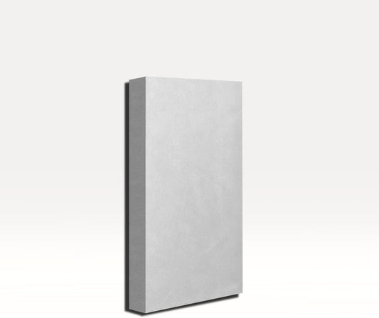 Acoustimac Low Frequency Bass Trap SUEDE 4' x 2' x 4" WHITE