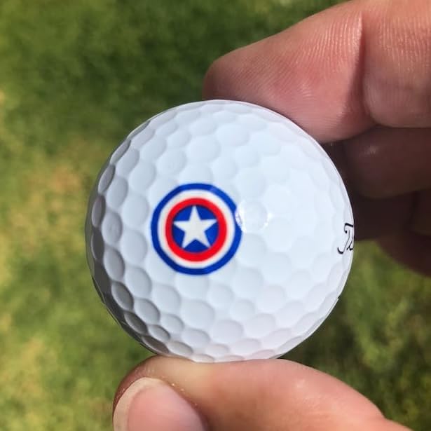 Golfdotz - USGA Rule Conforming Novelty Golf Ball Markers, Golf Ball Stickers - Image 3
