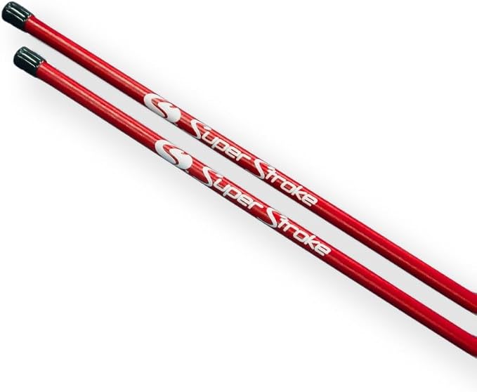 SuperStroke Golf Alignment Sticks 45" Fiberglass Rods, Full Swing Training Aid by SuperStroke