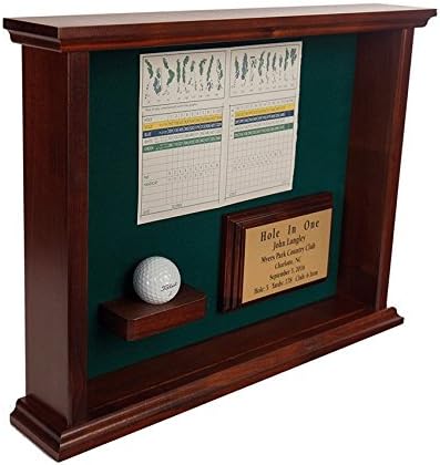 Hole-In-One Ball Golf Shadowbox Display - Image 2