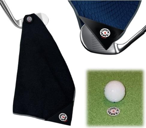Magnetic 6-in-1 Multi Tool Golf Towel by Unknown