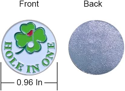 Golf Ball Markers Assorted Patterns Value Pack of 12 Golf Gifts, Golf Cap Clips - Image 2