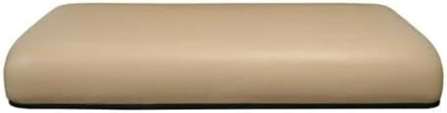 Huskey Parts Company Golf Cart Seat Cushion, Beige Color Front Bottom Seat for Club Car DS 2000 to 5 & Up, Golf Cart Front Seat Replacement with Mounting Hardware & Hinges
