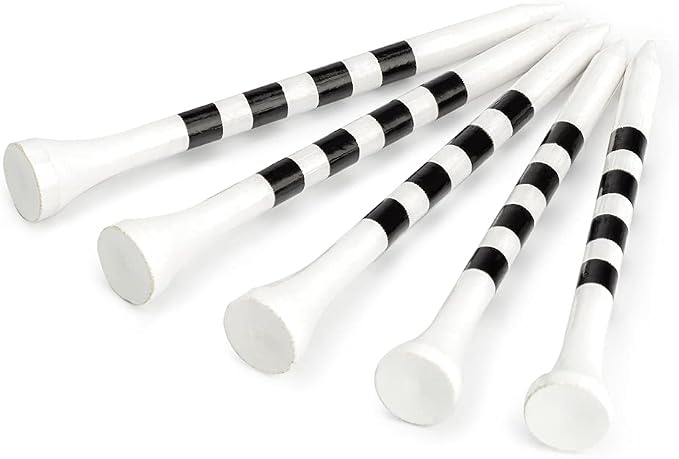 MAZEL Natural Wood/Bamboo Golf Tees 2 3/4 Inch & 3 1/4 Inch, Pack 50 or 120 - Image 2