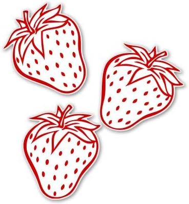3 Strawberries Golf Hat Clip - Image 4