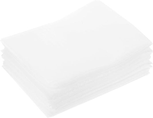 MECCANIXITY Foam Packing Pouches, 100 Pack 7x8 Inch White Bubble Pouches by MECCANIXITY